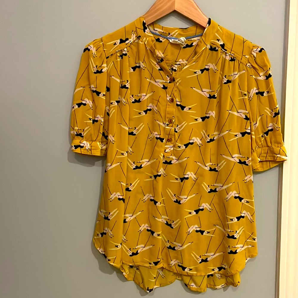 Anthropologie Emily Isabella trapeze artist